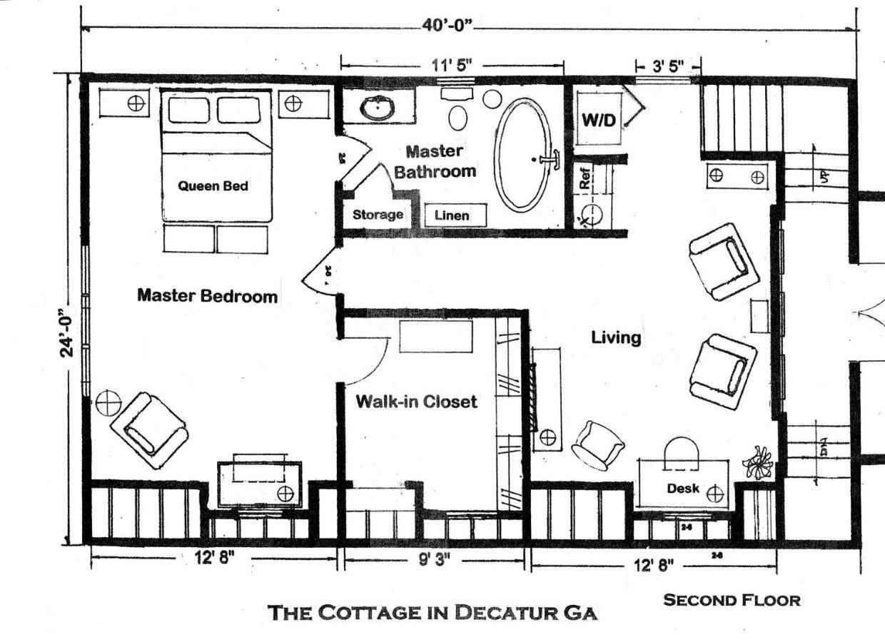 The Cottage Bed & Breakfast In Decatur Ga Εξωτερικό φωτογραφία